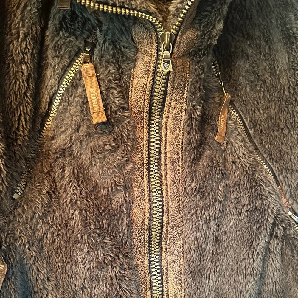 Kuhl Brown Fleece Jacket - Picture 6 of 8